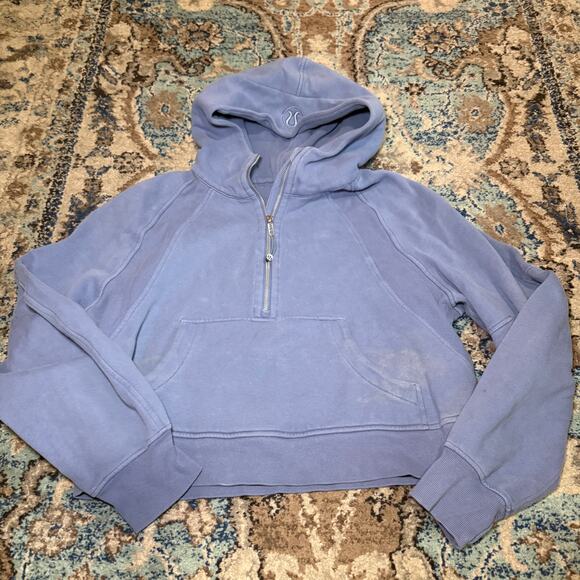 lululemon athletica Tops - Lululemon Scuba Oversized Half-Zip Hoodie M/L